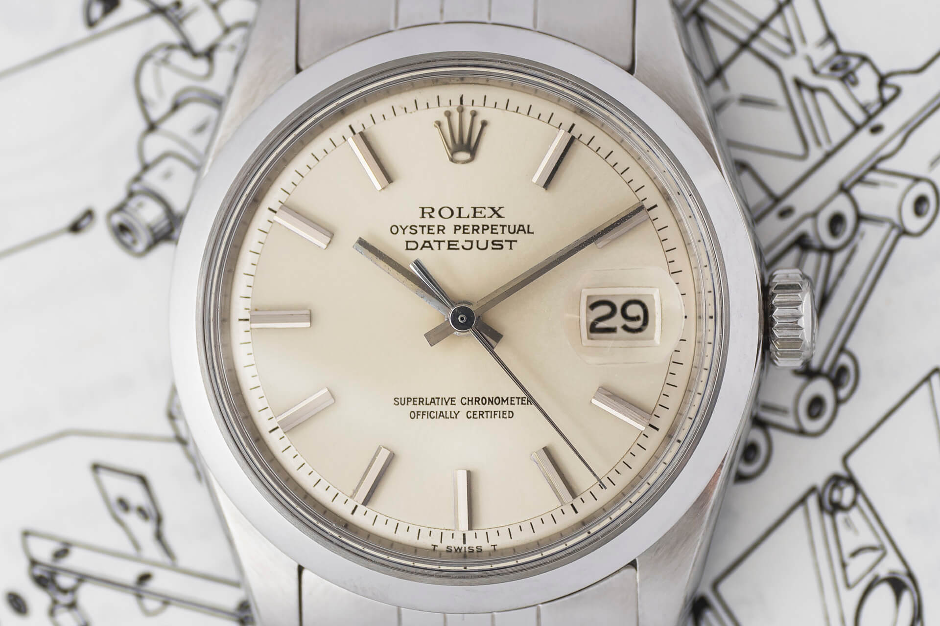 rolex datejust 1600