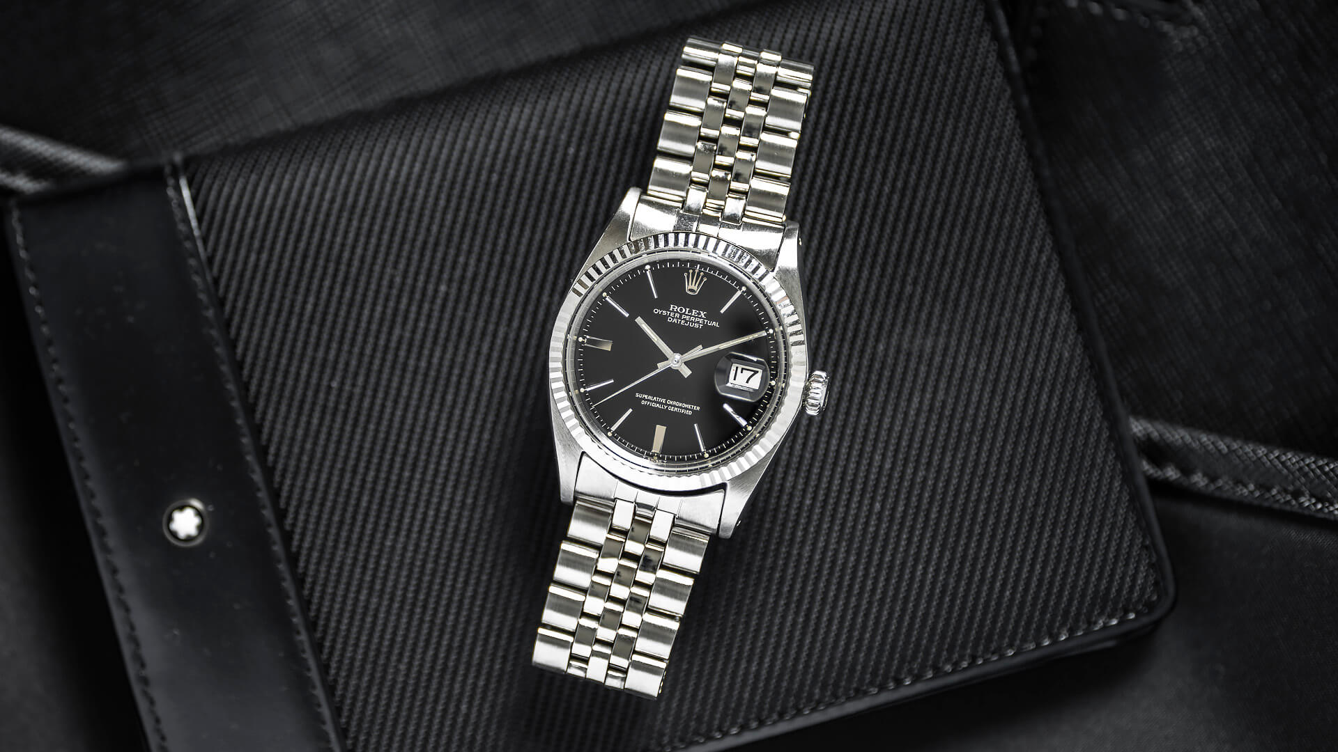 rolex 1601 black