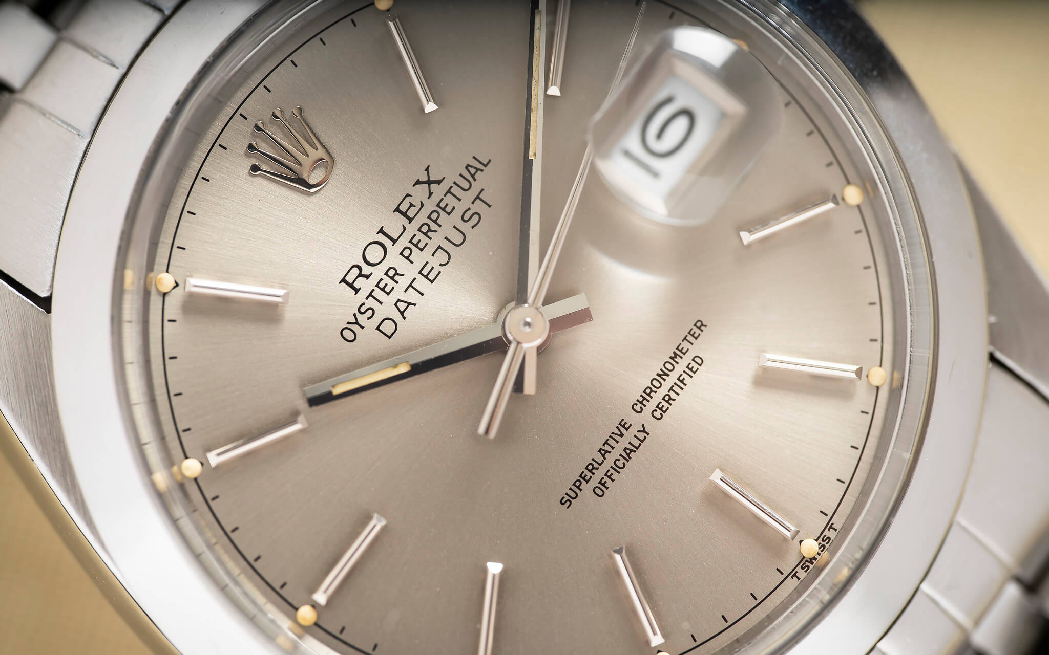 rolex datejust 16000