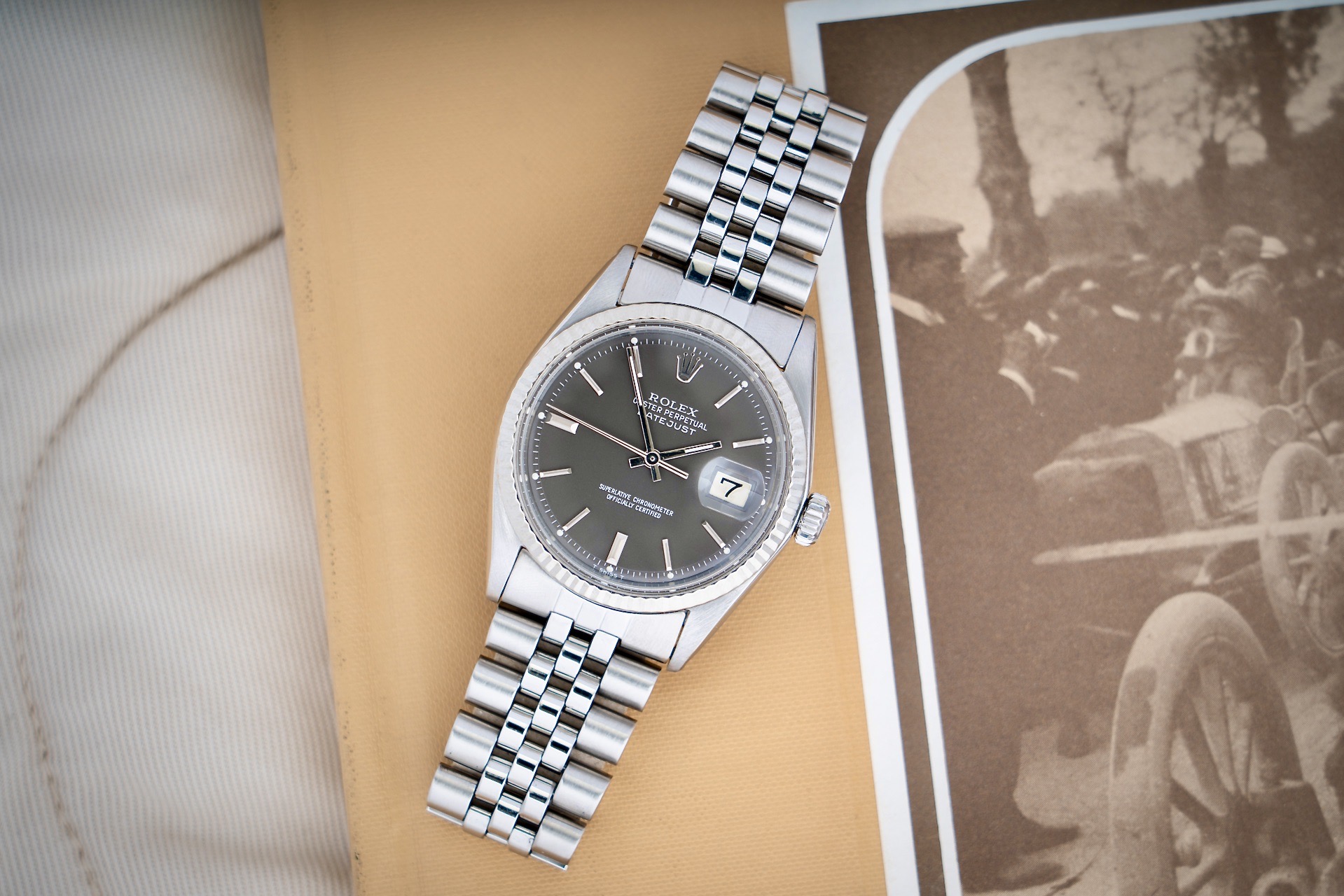 “Charcoal” Datejust 1601